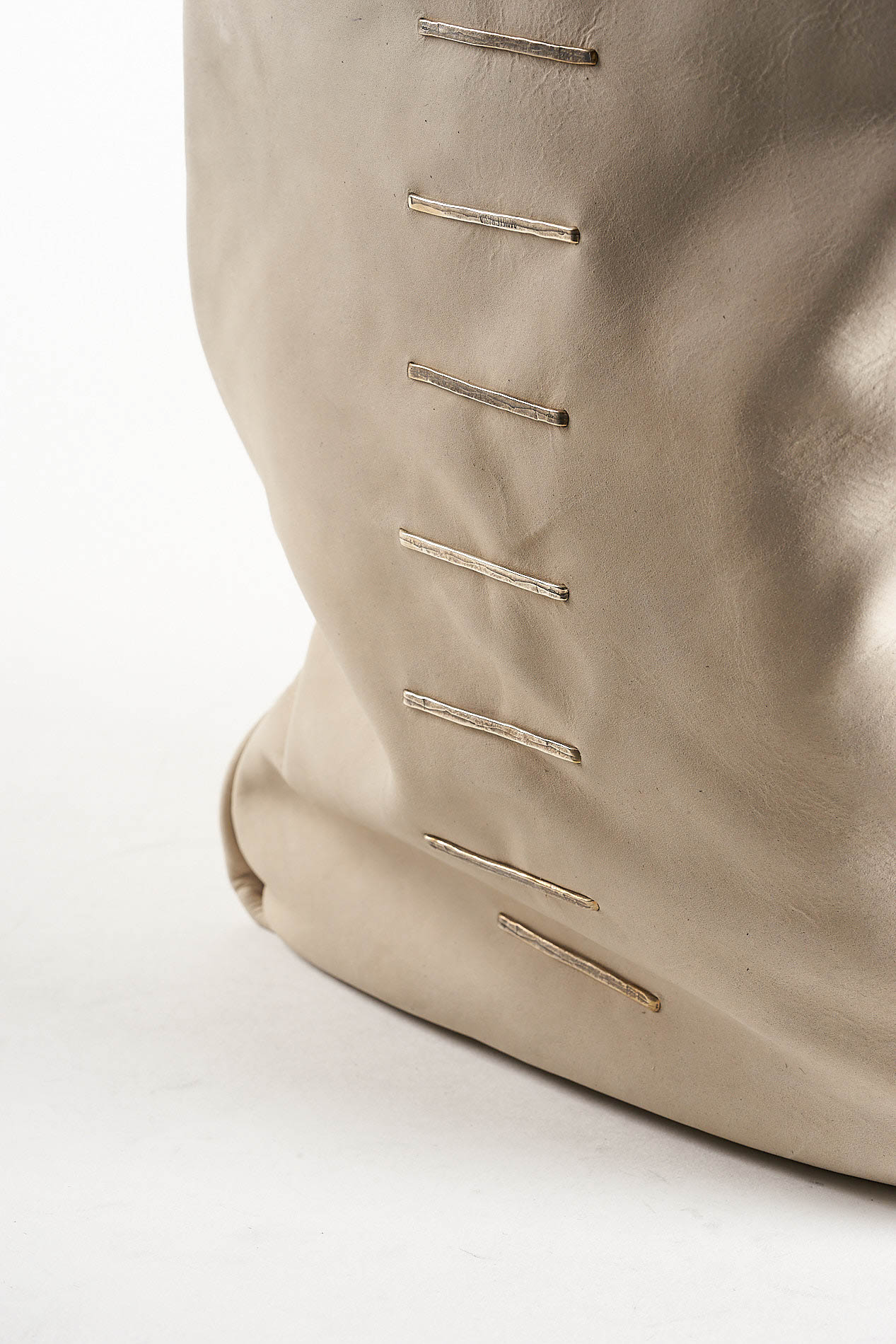 daniele basta leather and silver bags - DETAIL